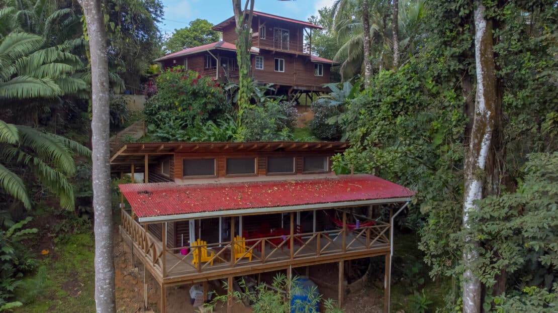 2 Titled Jungle homes Isla Colon